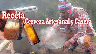 COMO HACER CERVEZA ARTESANAL EN CAMPO  CHOLO AQUILES [upl. by Elery]