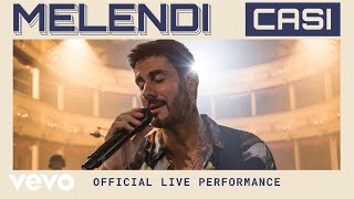 Melendi  Casi  Official Live Performance  Vevo [upl. by Ailati]