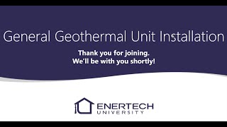 General Geothermal Unit Installation [upl. by Vincenta]