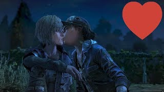 Clementine Kisses Violet  The Walking DeadSeason 4 Episode 2 quotSuffer The Childrenquot Romance [upl. by Odelle125]