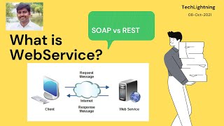 What is WebService What is SOAP WebService  What is REST WebService [upl. by Zaragoza]