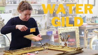 Water gilding for beginners [upl. by Yznyl]