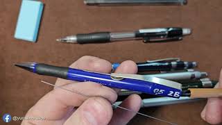 how to refill a mechanical pencil mechanical pencil help [upl. by Burgess176]