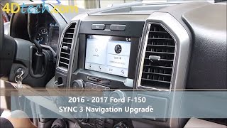 Add Factory Navigation to SYNC 3  2016 Ford F150 Upgrade [upl. by Ruffin]