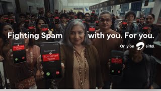 Airtel  Indias First SPAM Fighting Network  AirtelFightsSPAM [upl. by Medorra]