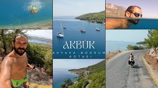 Akyaka  Bodrum Rotası  Akbük  Bisikletle Ege Turu 17 [upl. by Columba]