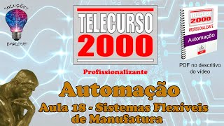 Telecurso 2000  Automação  18 Sistemas flexíveis de manufatura [upl. by Seigler]