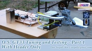 OS GT33 Tuning and Testing  Part 1  Header Only [upl. by Sherye842]