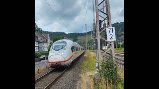 Endlich mal ein Sonderzug im Sauerland ICE 3 Neo mit Makro in Lennestadt  Meggen trainspotting [upl. by Yulma]