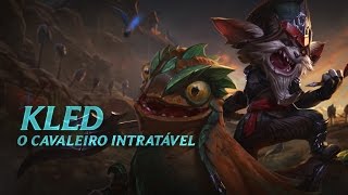 Campeão em Destaque Kled  Mecânica de jogo  League of Legends [upl. by Orthman]