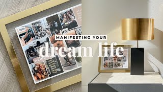 How to Make a Vision Board That Actually Works  My Vision Board 2021 [upl. by Damek]