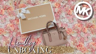 Michael Kors Handbag Unboxing [upl. by Derwon]