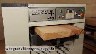 Dickenhobelmaschine Holzprofi A650800 zum Dicken hobeln [upl. by Orual]