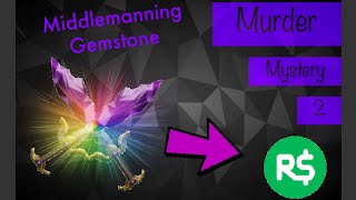 MM2 Middleman Ep9  Gemstone for 100 Robux [upl. by Garibold]