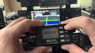 Belka vs Icom 7610 [upl. by Reitman278]