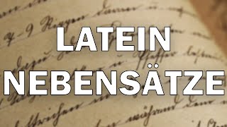 Latein Nebensätze erklärt [upl. by Vaden321]