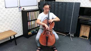 ABRSM Cello Grade 8 C Aaron Minsky Broadway No3 from “Ten American Cello Etudes” [upl. by Alikat785]