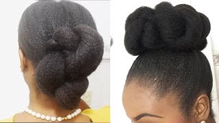 Style Your Natural Hair in 15 Minutes [upl. by Sipple267]