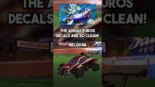 NEW ADIDAS DECALS are SO CLEAN ⚽️ rocketleague ssl rlcs rocketleagueitemshop [upl. by Guyon15]