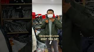 Review Uniqlo MEN MA1 Blouson 57 olive 449629 model 2022 [upl. by Alyakem313]