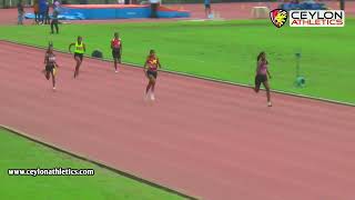 4x100m Womens Finals 48th National Sports Festival 2024 [upl. by Annahahs]