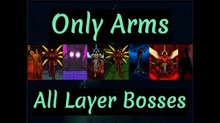 All ULTRAKILL Layer Bosses Arms Only Brutal [upl. by Corabella]