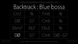 Blue Bossa 150bpm  Backing track [upl. by Plumbo]