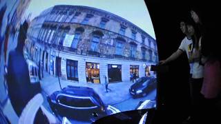 Discover Krakow 360degree video presented on iDome at City University of Hong Kong [upl. by Ema286]