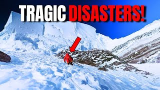 Why FALLS are the main reason for Death on K2  Two Tragedies [upl. by Soinski]