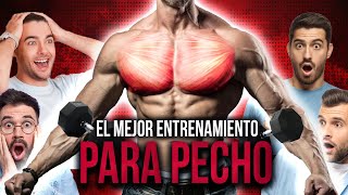 ¡EL MEJOR ENTRENAMIENTO PARA PECTORALES  GUÍA COMPLETA [upl. by Eirrok]