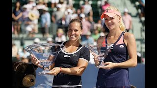 Agnieszka Radwanska vs Dominika Cibulkova Stanford 2013 Highlights [upl. by Tanhya535]