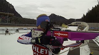 Olympic Biathlon Rifle explained by Team GBs Amanda Lightfoot [upl. by Notniuqal]