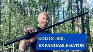 The Cold Steel Expandable Steel Baton will break stuff [upl. by Eelyac]