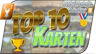 LS19 Mods TOP10 LS19 Maps das sind die besten 10 Karten  Wir starten mit 4x Karten [upl. by Thorrlow]