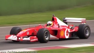 Ferrari F1 V10 vs V8 PURE Sounds [upl. by Vatsug]