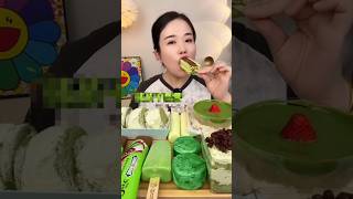 吃蛋糕挑战 ASMR cake eating challenge ❣️asmr foodie challenge [upl. by Kinson]