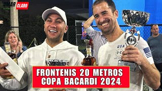 🇺🇸 FRONTENIS 20 METROSGRAN FINAL EN MIAMI🎾COPA INTERNACIONAL BACARDI [upl. by Ariaz1]