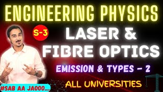 LASER AND FIBER OPTICS  S3  ENGINEERING PHYSICS  ENGINEERING FIRST YEAR  FADU ENGINEER [upl. by Pessa]