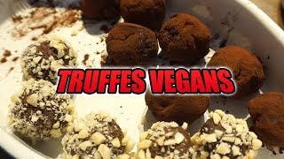 Les truffes au chocolat vegans de ma mère J5 [upl. by Yelssew]