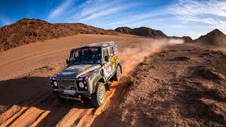 Dakar 2024 stage 9 AlliSport Defender td5 [upl. by Roch496]