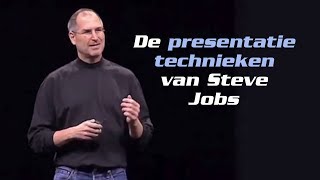 Presentatietechnieken van Steve Jobs [upl. by Nadnal378]