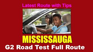 Mississauga G2 Road Test Latest Route Tips How to Pass your Driving Test [upl. by Meehar3]