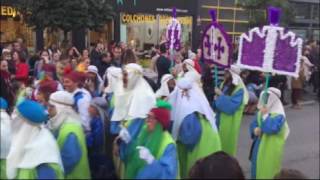 Cabalgata Reyes Magos Algeciras 2017 [upl. by Yelsnik]