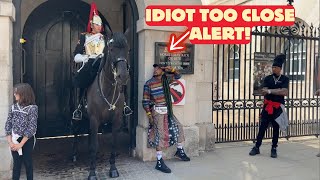 Stupid Tourists Get Too Close to Royal Horse — You Wont Believe Next [upl. by Eile]