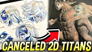 WHY MAPPA DIDNT USE 2D TITANS in Attack On Titan Season 4 [upl. by Malvin506]