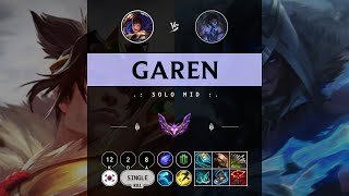 Garen Mid vs Sylas  KR Master Patch 149 [upl. by Oram]