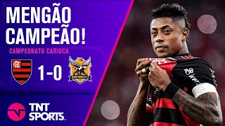 BRUNO HENRIQUE CRAVA FLAMENGO VENCE DE NOVO E É CAMPEÃO CARIOCA FLAMENGO 1 X 0 NOVA IGUAÇU [upl. by Sorkin616]