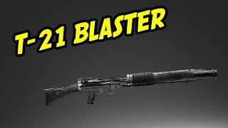 DER SCHWERE T21 BLASTER ♛ Star Wars Battlefront [upl. by Ayomat]