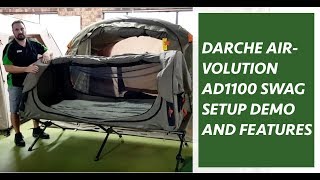 Darche AirVolution AD1100 Swag Setup Features amp Review [upl. by Lenna]