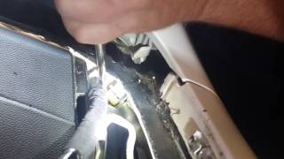 Sunroof drain plug replacement on a Infiniti G37 [upl. by Asile]